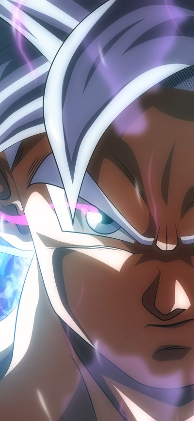 Fond d'écran iPhone Son Goku Dragon Ball Super 8k Anime