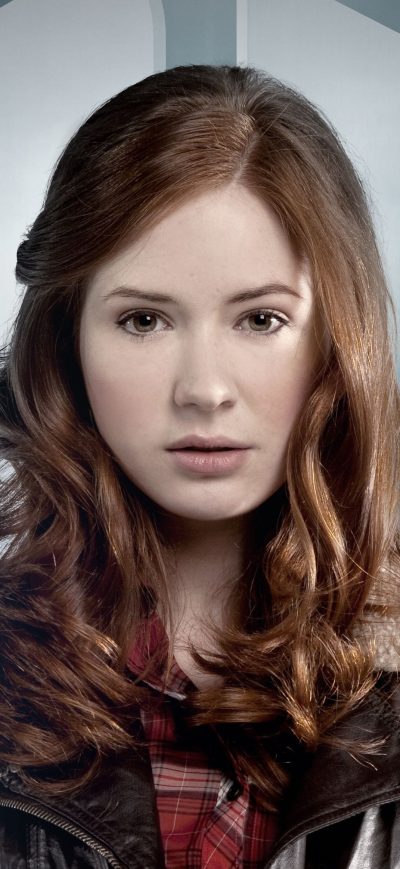 Fond d'écran iPhone Karen Gillan Doctor Who Poster