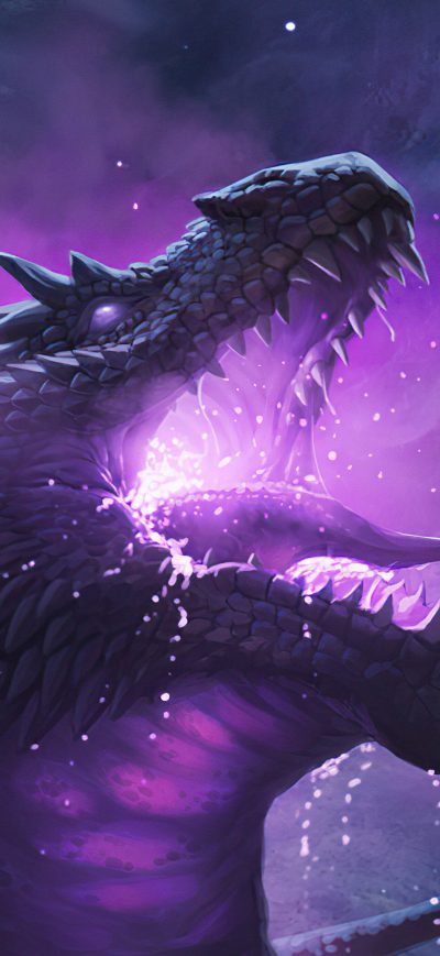 Fond d'écran iPhone Dragon Roar 5k