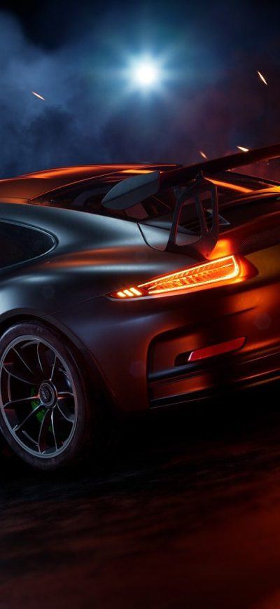 Fond d'écran iPhone Porsche 911 Sport Car Rear