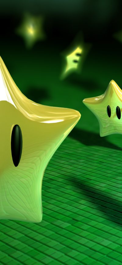 Fond d'écran iPhone Super Mario Stars