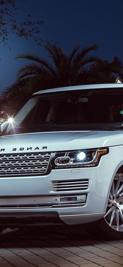 Fond d'écran Range Rover sur iPhone