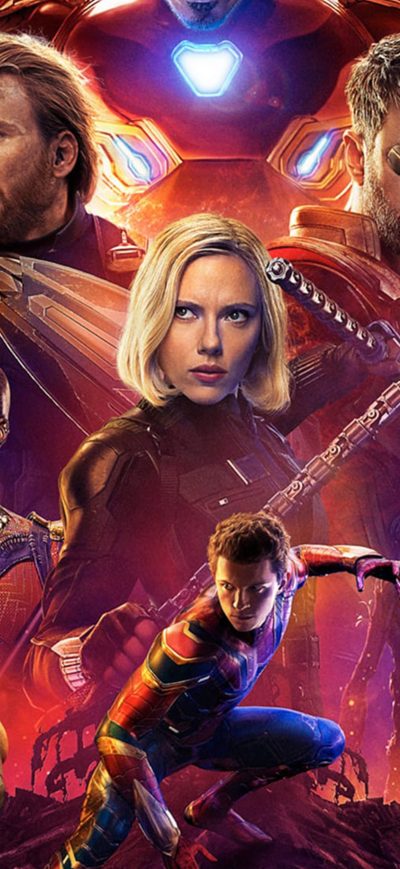 Fond d'écran iPhone Avengers Infinity War 2018 Poster 4k