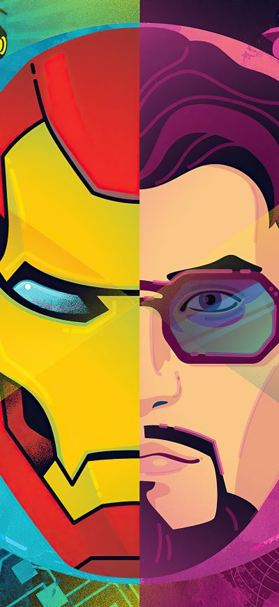 Fond d'écran iPhone Iron Man Fortnite 2021 4k