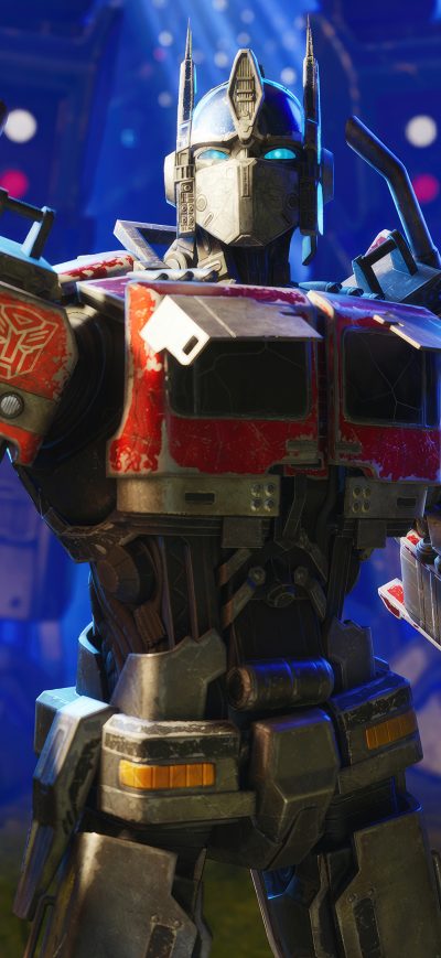 Fond d'écran iPhone Fortnite Transformers Optimus Prime