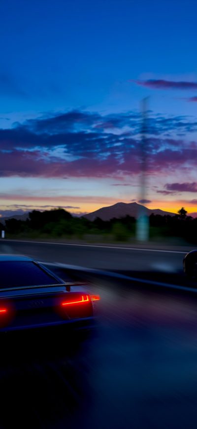 Fond d'écran iPhone Forza Horizon 3 Minimalist 4k