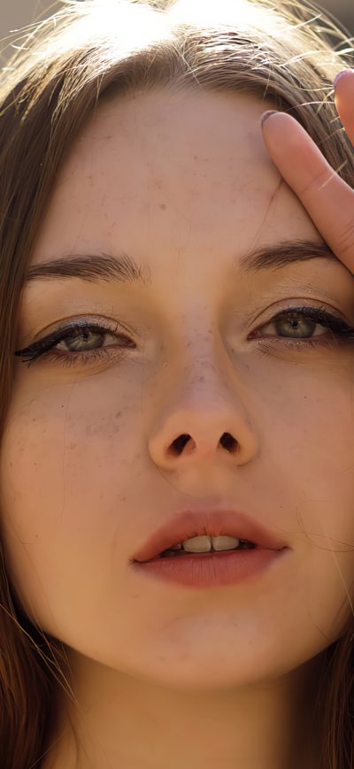 Fond d'écran iPhone Beautiful Girl Portrait In Depth Of Field 4k