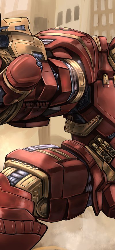 Fond d'écran iPhone Hulkbuster 2020 Artwork