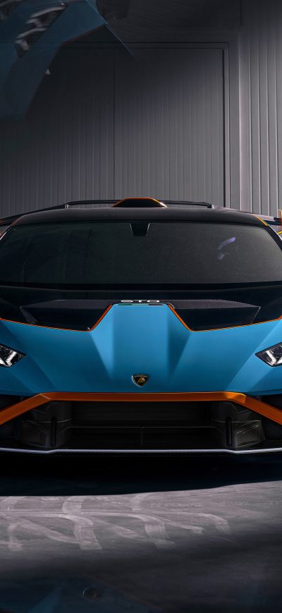 Fond d'écran iPhone 2021 Lamborghini Huracan Sto 5k