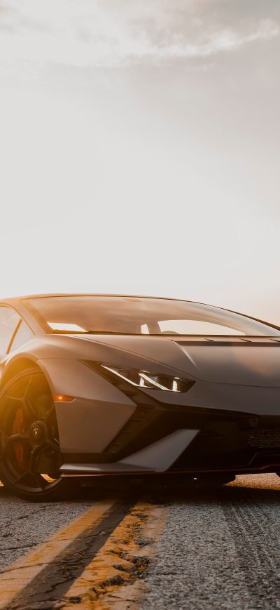 Fond d'écran iPhone Lamborghini Huracan Tecnica 2023