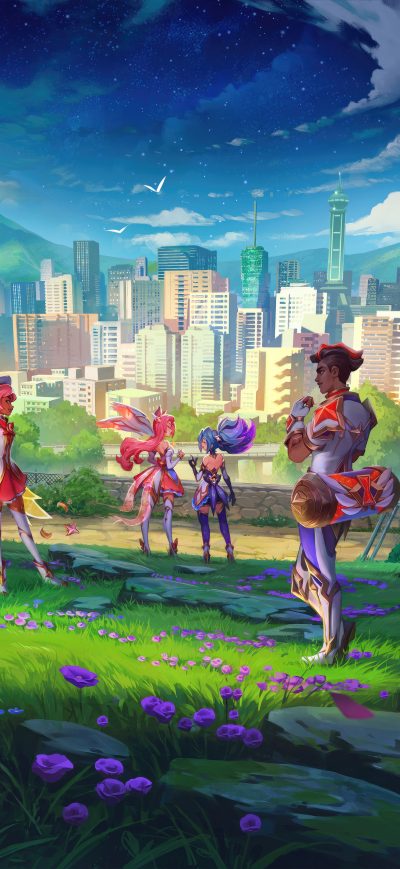 Fond d'écran iPhone Starguardians