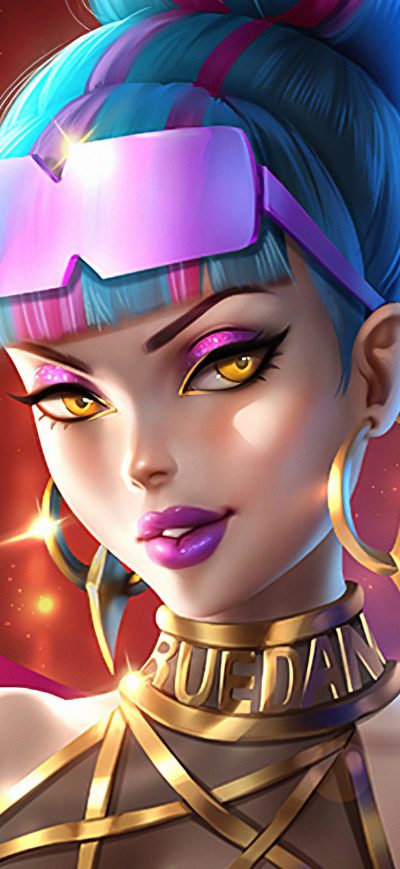 Fond d'écran Qiyanna League Of Legends Art sur iPhone