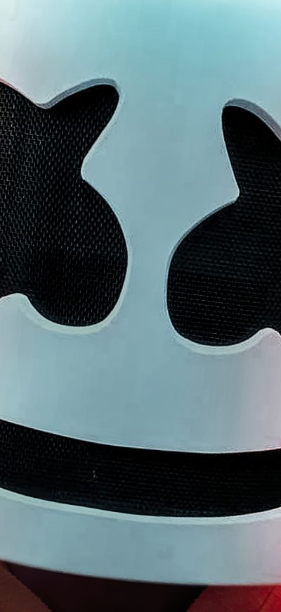 Fond d'écran iPhone Marshmello Orange Hoodie 4k