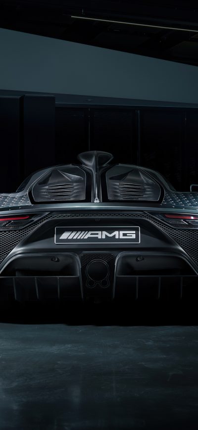 Fond d'écran iPhone Mercedes Amg Project One Rear 4k