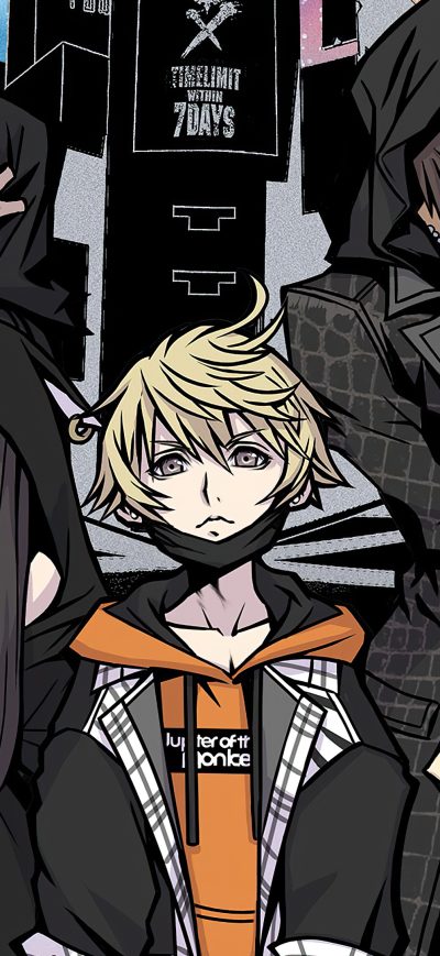 Fond d'écran iPhone Neo The World Ends With You 2021 4k