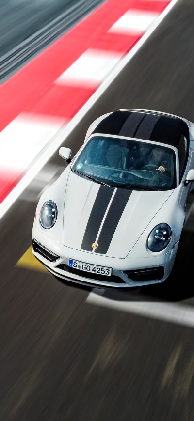 Fond d'écran iPhone Porsche 911 Carrera Gts Cabriolet 5k