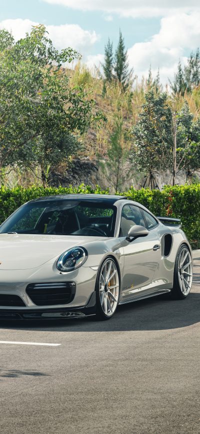 Fond d'écran iPhone Porsche 911 Turbo S 8k