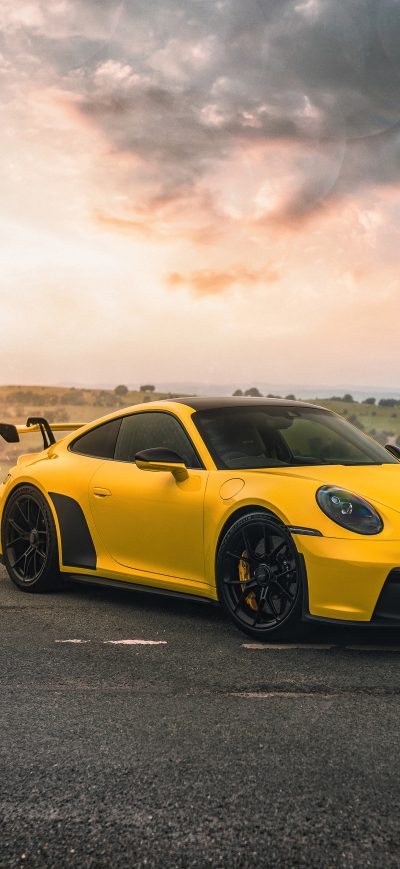 Fond d'écran iPhone Porsche 992 GT3 5k