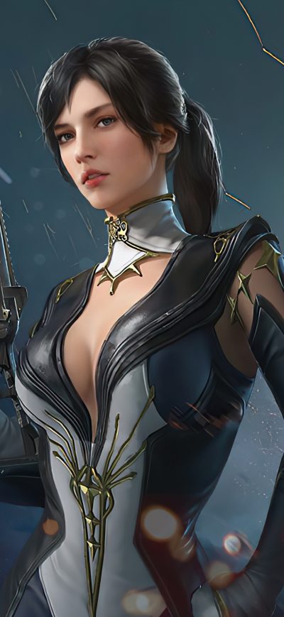 Fond d'écran iPhone Pubg Blue Phantom Suit