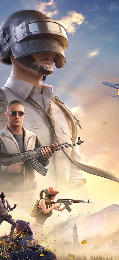 Fond d'écran iPhone Pubg Treasure Hunt 5k