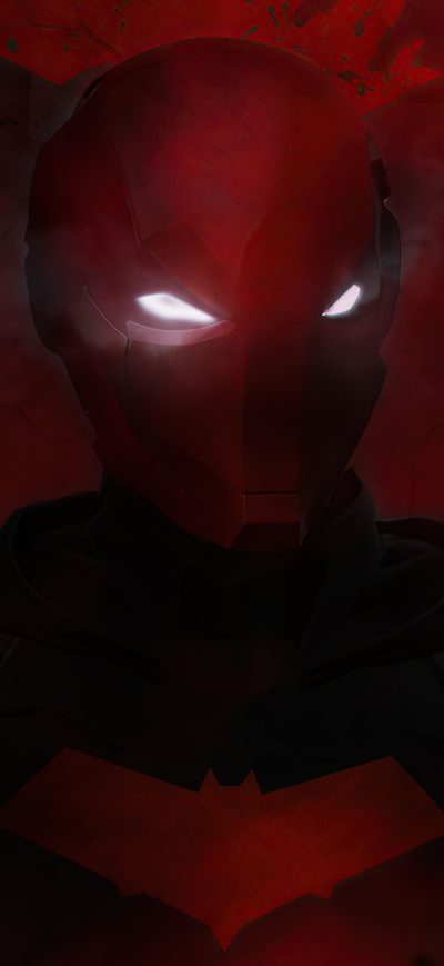 Fond d'écran iPhone Red Hood Mask 4k 2020