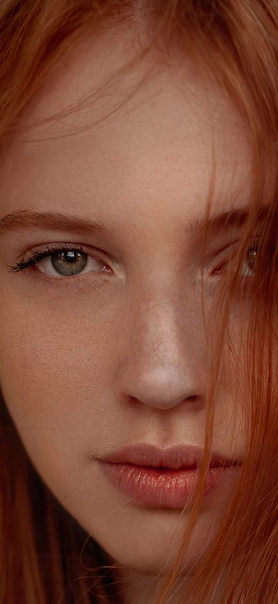 Fond d'écran iPhone Magical Day Redhead Girl 4k