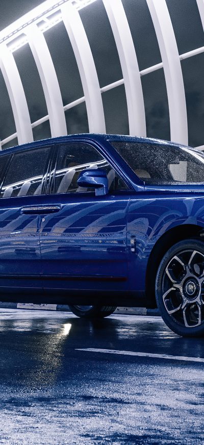 Fond d'écran iPhone Rolls Royce Cullinan Black Badge 5k