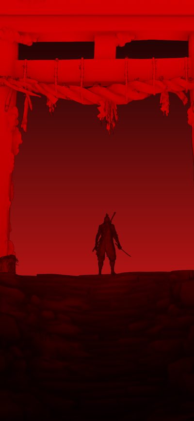 Fond d'écran iPhone Sekiro Shadows Die Twice Digital Art 4k