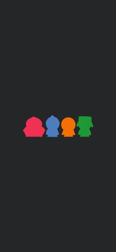 Fond d'écran iPhone South Park Minimalism 4k