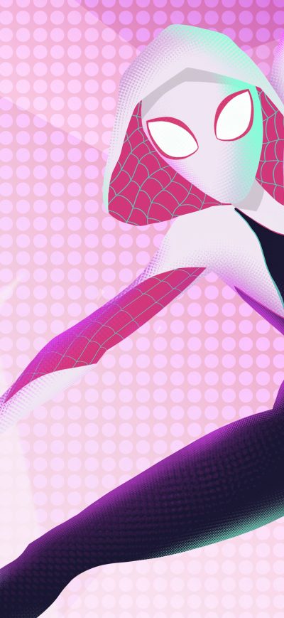 Fond d'écran iPhone Spider Gwen 4k Artwork
