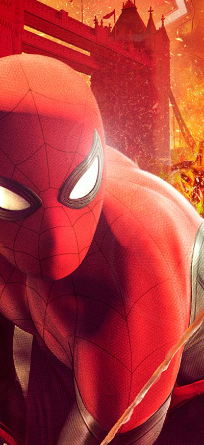 Fond d'écran iPhone Spiderman Farfrom Home