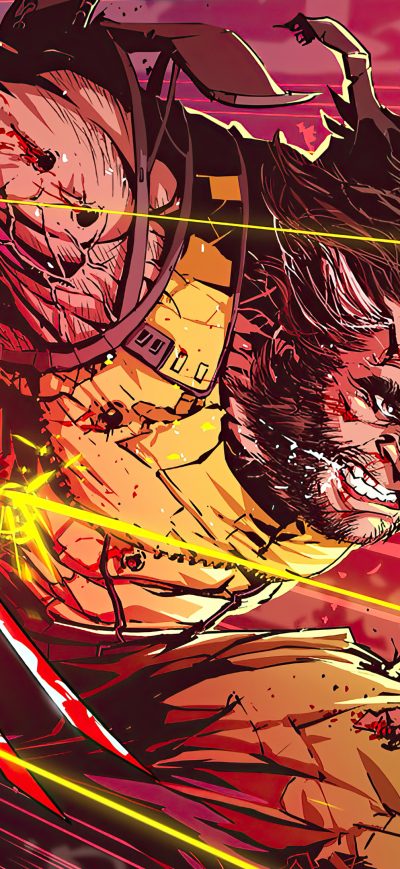 Fond d'écran iPhone Wolverine 2020 Fan Made
