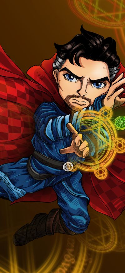 Fond d'écran Doctor Strange Fan Artwork 4k sur iPhone