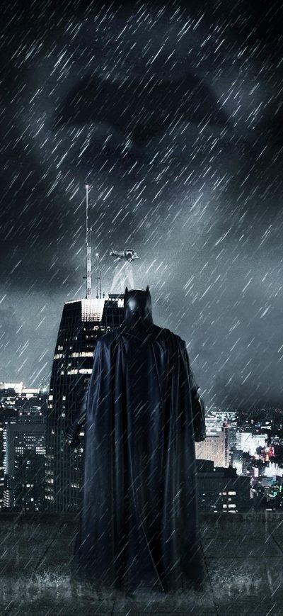 Fond d'écran The Batman Fan Poster sur iPhone