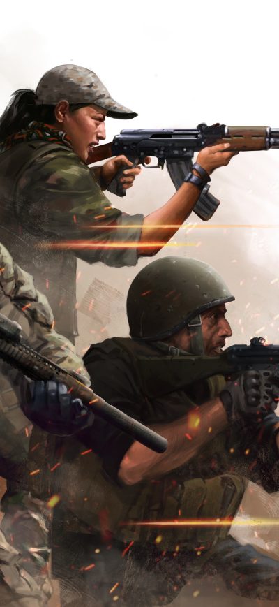 Fond d'écran Insurgency Sandstorm sur iPhone