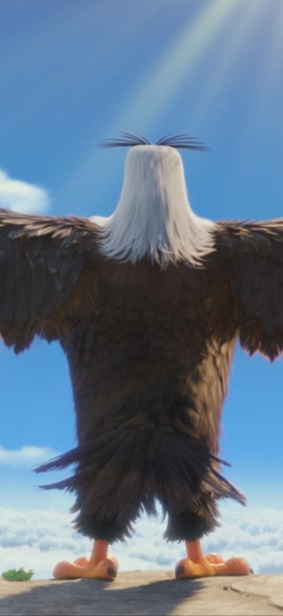 Fond d'écran iPhone Eagle Angry Birds Movie