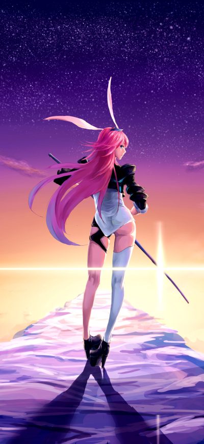 Fond d'écran iPhone Yae Sakura Honkai Impact 5k
