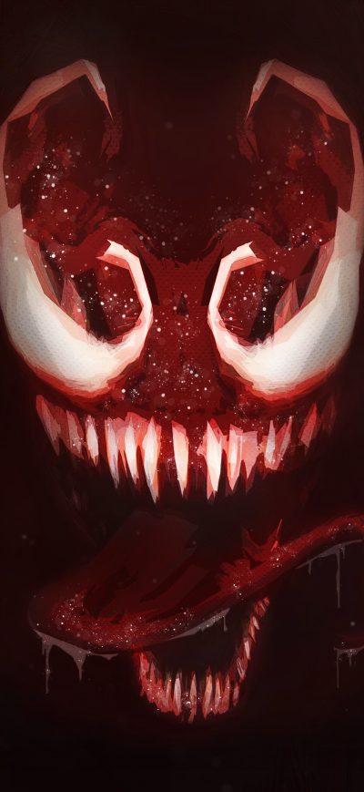 Fond d'écran iPhone Venom Art 5k
