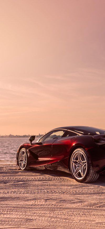 Fond d'écran iPhone McLaren MSO 720S Coupe 2018 Rear View