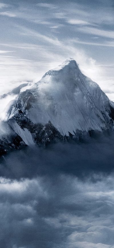 Fond d'écran Everest sur iPhone