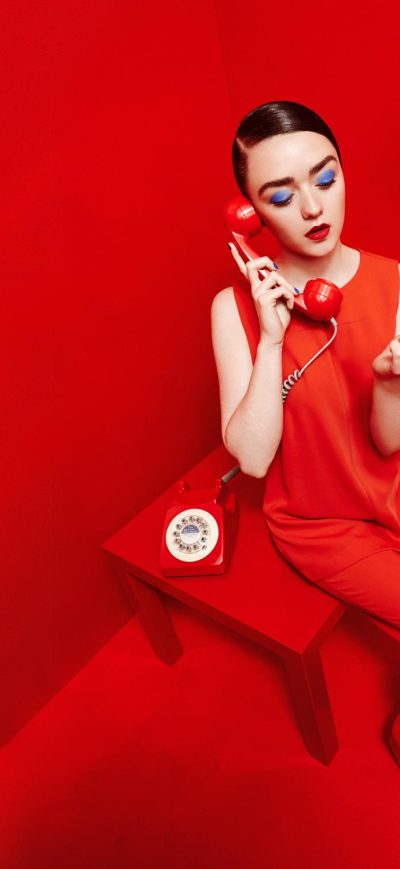 Fond d'écran iPhone Maisie Williams 2017 Photoshoot