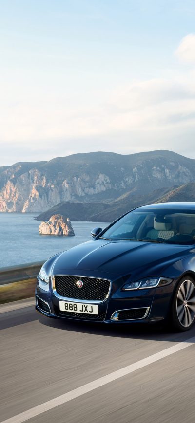 Fond d'écran iPhone Jaguar XJ50 LWB 2018