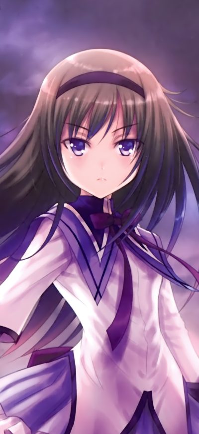 Fond d'écran Puella Magi Madoka Magica sur iPhone