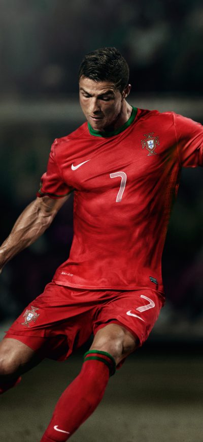 Fond d'écran iPhone Cristiano Ronaldo Soccer Player 8k