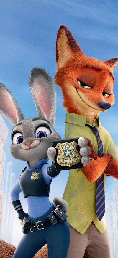 Fond d'écran iPhone Zootopia Judy Hopps And Nick