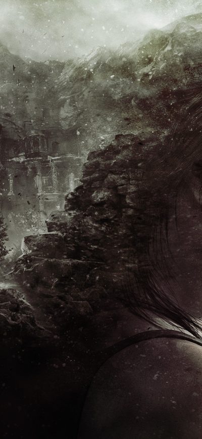 Fond d'écran Rise Of The Tomb Raider sur iPhone