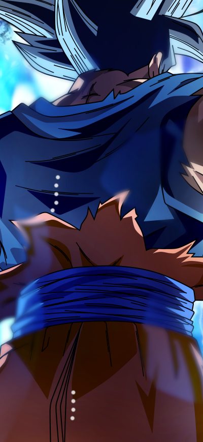 Fond d'écran iPhone Goku Dragon Ball Super 5k Anime