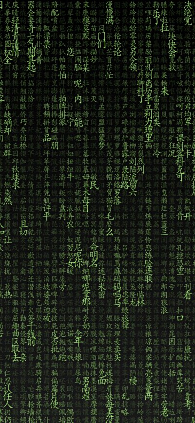 Fond d'écran iPhone The Matrix Typography