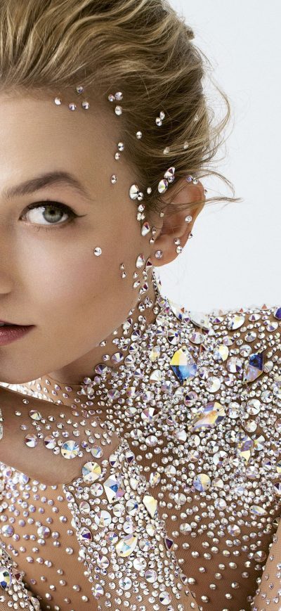 Fond d'écran iPhone Karlie Kloss Swarovski