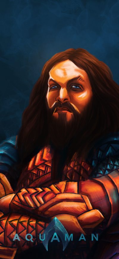 Fond d'écran iPhone Aquaman Artwork HD